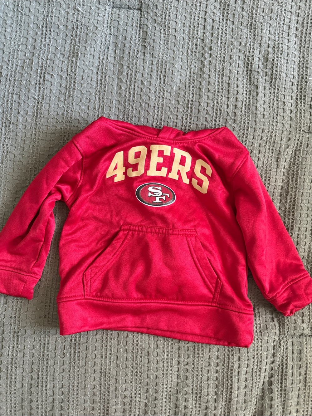 NFL Kids Scarlet 49ERS Pullover Hoodie